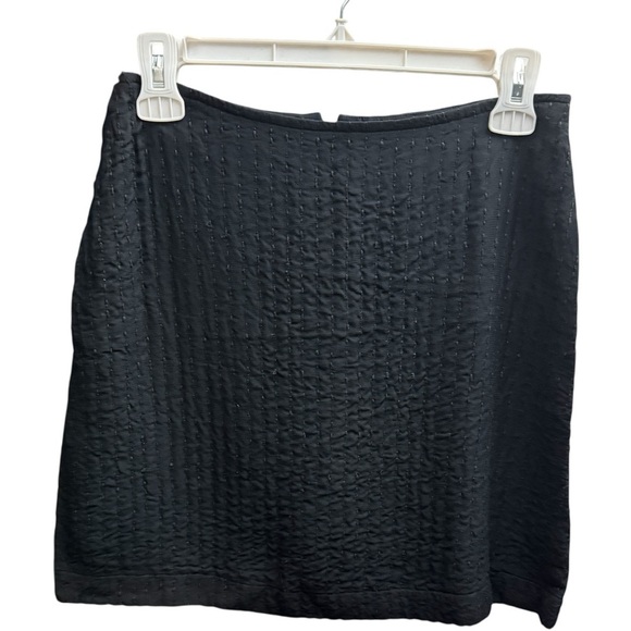 Anthropologie Bl^nk London Black Mini Skirt Small NWT - Picture 3 of 6